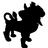 Yala Craft Logo, Schwarz auf Weiß