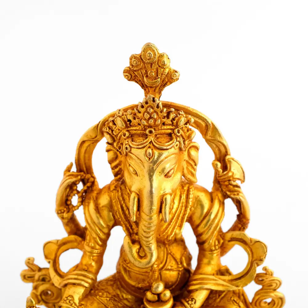 Kleine 4-armige Ganesha Statue.