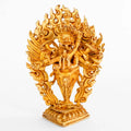 Kleine Vajrakila Statue Dorje Phurba. Zornige Tantra Gottheit 